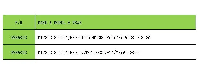 Propshaft U-JOINT For MITSUBISHI PAJERO III MONTERO V65W V75W 00-06 & MITSUBISHI PAJERO IV MONTERO V87W V97W 2006- MR580388