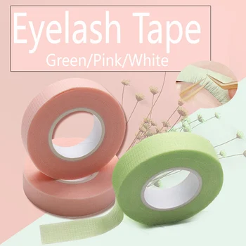

3pcs Eyelash Extension Tape Non-woven Breathable soft soomth Under Eyelash Pads Paper Lint Tape Sensitive Resistant Eyelash Tool