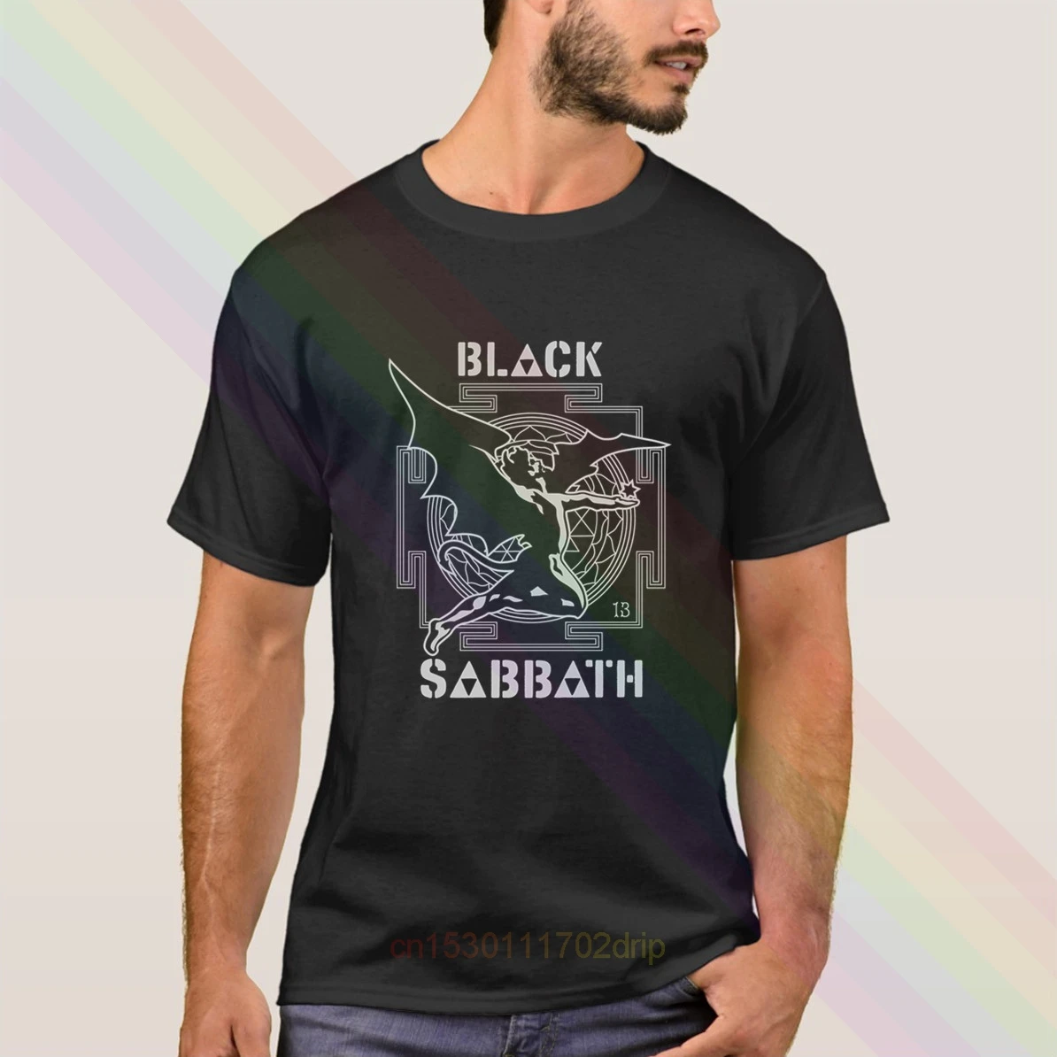 Танцевальная черная футболка Sabbath новинка 2020 Мужская популярная летняя унисекс с