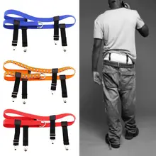 Унисекс Пояс для чулок с металлическими зажимами для чулок держатель для брюк