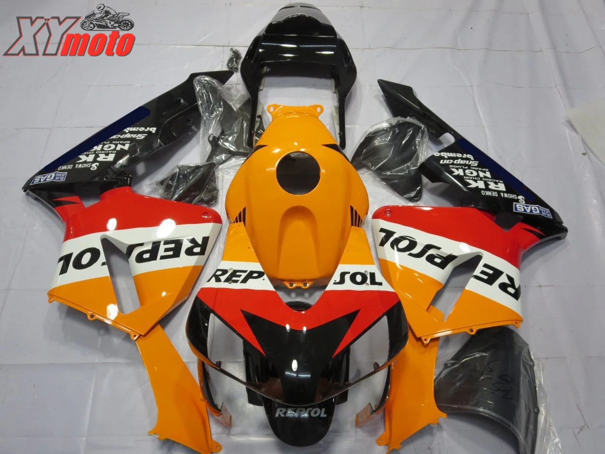 

Injection ABS Fairing For CBR600RR F5 2003-2004 Motorcycle Full Fairing Kits For CBR 600RR 03-04 Bodyworks Repsol