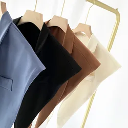 polyester fiber Collar Scarf Fake Suit Jacket long Summer spring autumn Thin Sunscreen Shawl Fashion