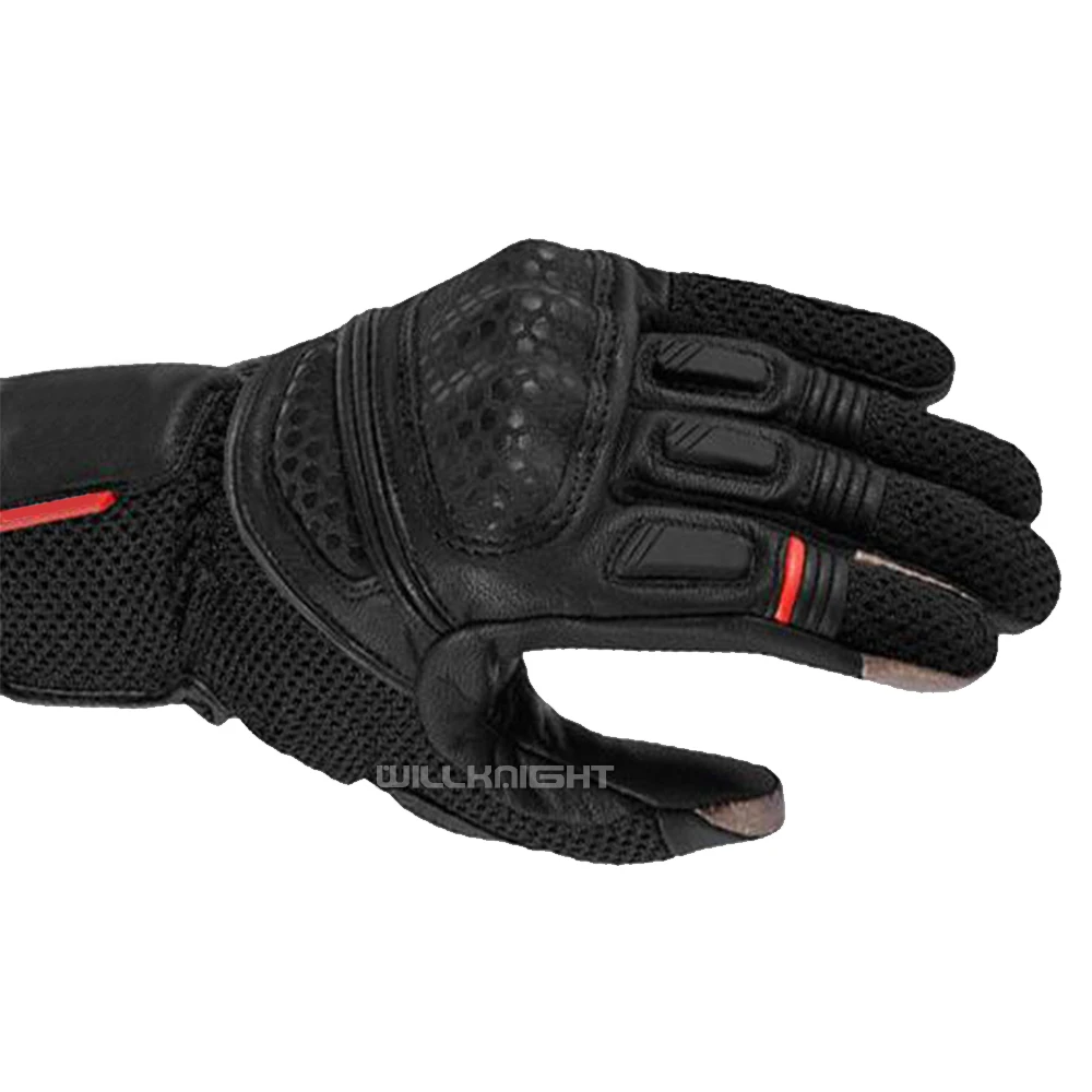 Dirt 2 кожаные перчатки для мотокросса внедорожные гоночные мужские черные перчатки