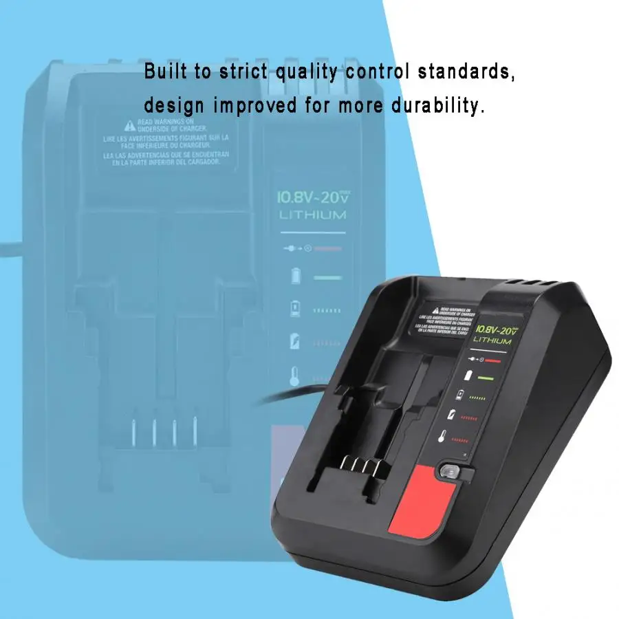 Замена для Black & Decker/PORTER кабель/Стэнли литиевая батарея зарядное устройство 2A 10 8 20V