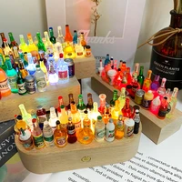 30PCS Mini 1:12Scale Cute Dollhouse Miniature Bottle Drink Pretend Play Food For Barbies Kitchen Accessori Simulation Toy Gift 1