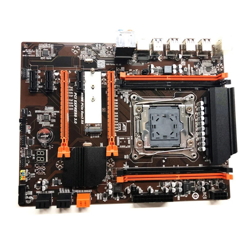 

2011 V3 Computer Motherboard X99 ECC SATA 3.0 M.2 NVME SSD USB 3.0 DDR4 Memory