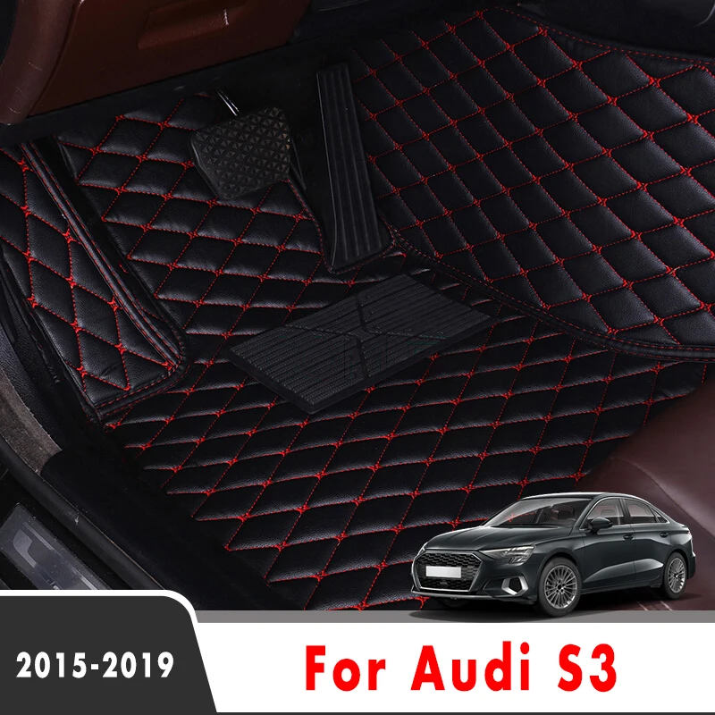 Автомобильные коврики для Audi S3 2019 2018 2017 2016 2015 водонепроницаемые автомобильные