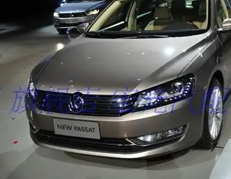 DLAND OWN для 2011- B7 PASSAT фара крышка фары Корпус в сборе корпус прозрачный LAMPSHAPE прозрачный объектив