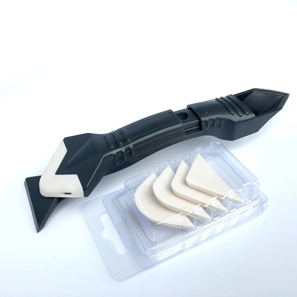 New Scraper Glass Glue Shovel Glue Yin Angle Scraper Knife Shovel Beauty Seam Tool Trimming Residual Glue