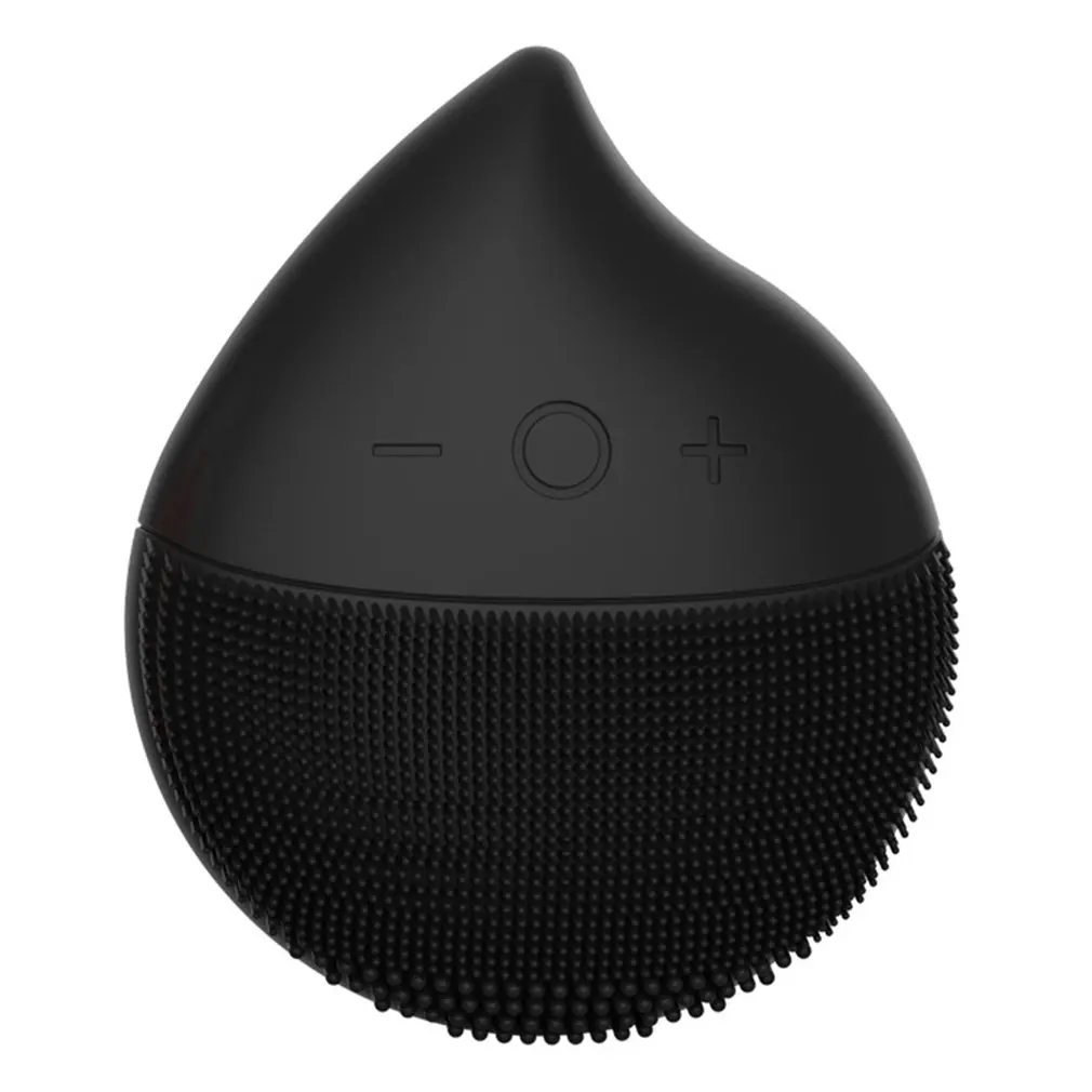 

Electric Silicone Cleansing Instrument Ultrasonic Wash Instrument Pore Cleaner Blackhead Removal Wash Brush