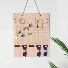 New Home Sunglasses Organizer Hanging Wall Glasses Holder Storage Display Pocket Mount Hanger on  Stand