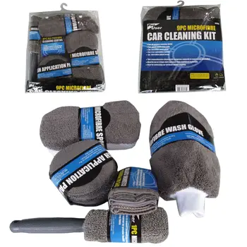

Car Brush Cleaner Wool Soft Car Washing Gloves Cleaning Brush Motorcycle Washer Care Wheel Brush Microfiber Car Cleaning Tool