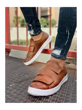 

Banding Brown Lace-Up Single Men Sneaker Top Sneakers