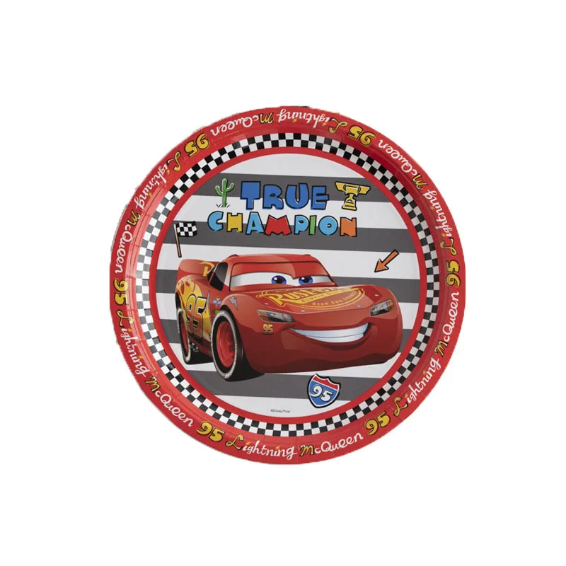 Disney Lightning McQueen Cars Theme Party Supplies Set Theme Kid Birthday Party Decor Family Party Baby Shower Supplies