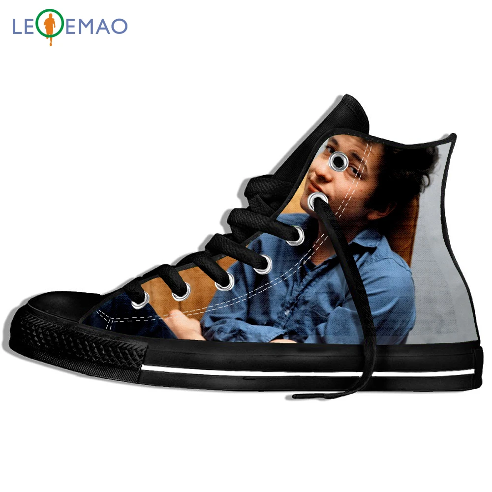 Мужские кроссовки Bob Dylan Plimsolls Hotable, парусиновые, дышащие, на заказ, с изображением логотипа, Zapatos De Mujer