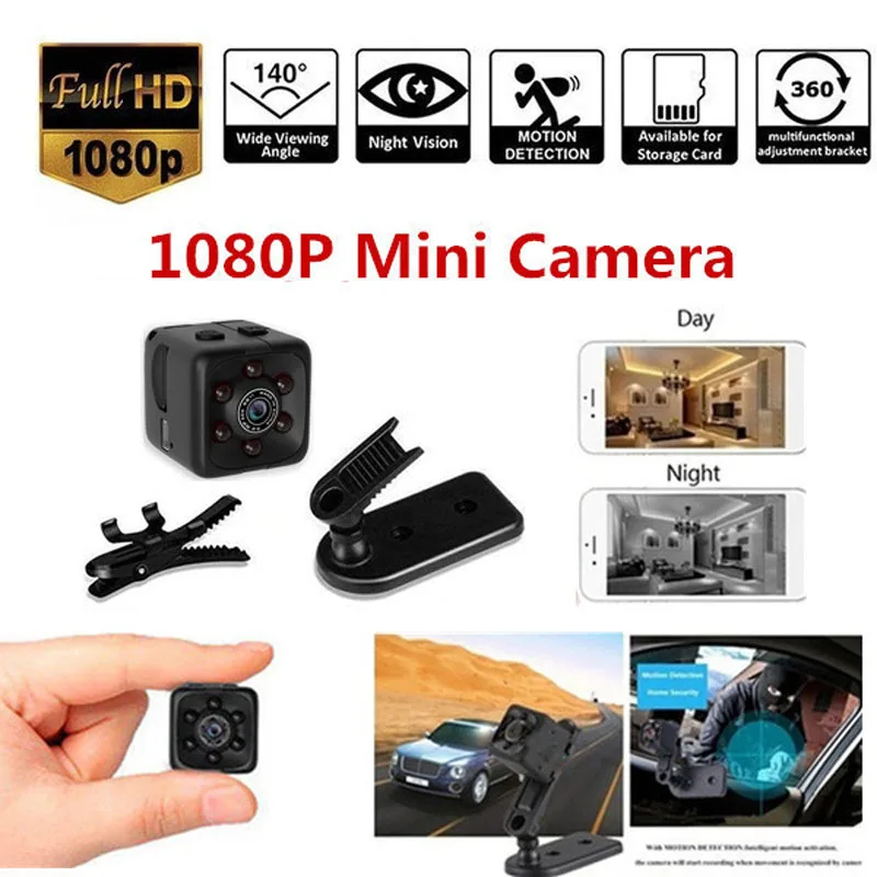 SQ11 Mini Camera HD Camcorder 720P Mini DV Voice Video Recorder Mini Camcorders