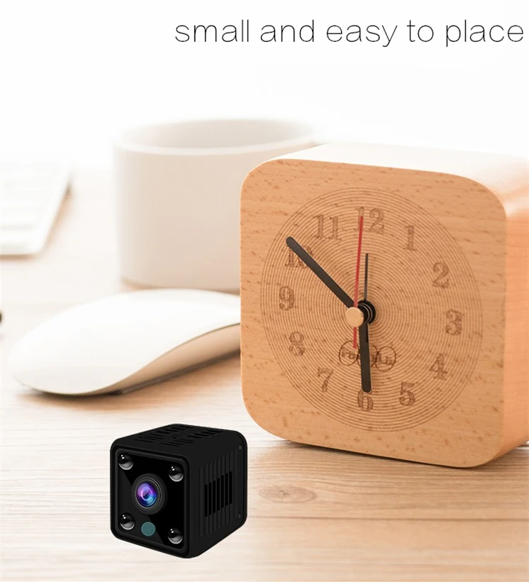 High quality HD 1080P micro invisible 360 wifi wireless night vision USB 32GB battery camera monito