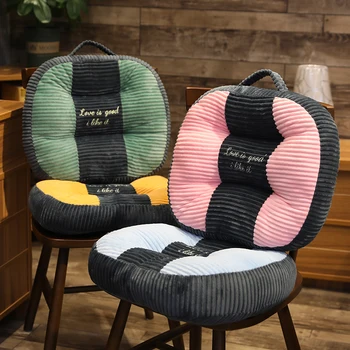 

45cm Comfortable Seat Cushion Back Cushion Thicken Car Seat Cushions PP Cotton Coccyx Protect Orthopedic Chair Seat Office Sofa