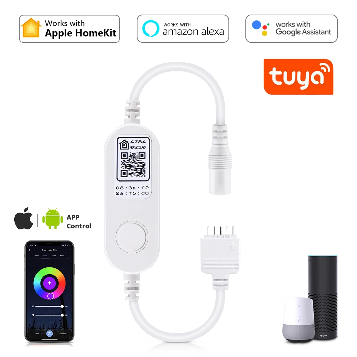 СВЕТОДИОДНЫЙ пульт управления для Apple Homekit переключатель светодиодных лент RGB
