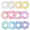 Wholesale Women Winter Velvet Scrunchie Pack 12pcs/lot Bright Pastel Color Elastic Hair tie Baby Girl Hair Schrunchy Set 2022 ► Photo 1/6