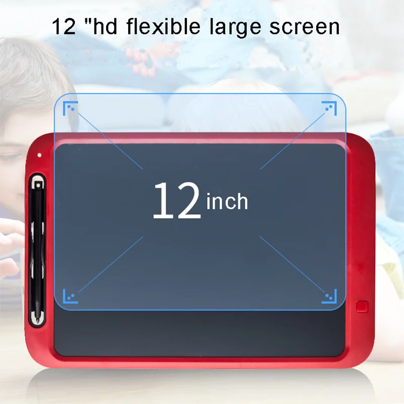 

12" LCD Writing Tablet Digital Drawing Tablet Handwriting Pads Portable Electronic Tablet Board ultra-thin Board with Pen