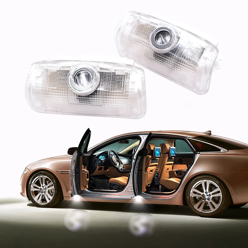 

2Pcs LED Car Door Lamp Projection Shadow Welcome Light NO Circle Logo for Infiniti G M EX FX Series Auto Accessories