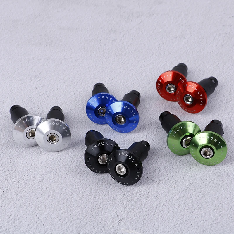 1 Pair 5Colors Motorcycle Handlebar Grip Plugs Bar End Caps 22mm 7/8 CNC Aluminum alloy Handle Stoppers | Автомобили и мотоциклы