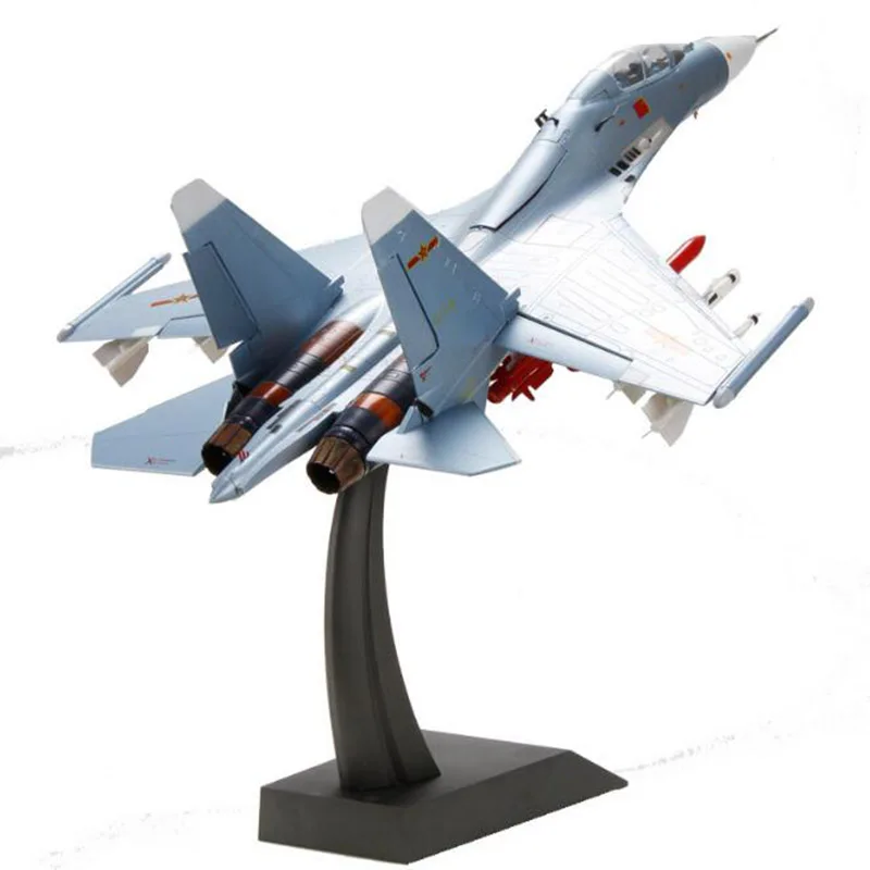 1:48 масштаб Su 30 китайская версия J 16 самолет-истребитель Игрушечная модель самолета статическая литая под давлением модель сплава