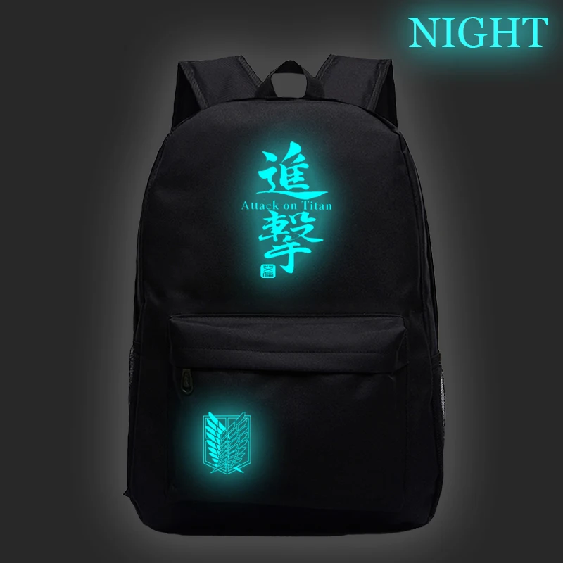Mochila для косплея по аниме атака на Титанов (рюкзак Для мужчин 1N дорожная Sac A Dos