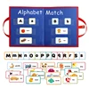 Kid Alphabet Learning Toy Spelling Words Letter Card Matching Desktop Game Spelling Board Preschool Educational Toy For Children 1