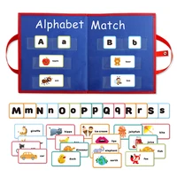 Kid Alphabet Learning Toy Spelling Words Letter Card Matching Desktop Game Spelling Board Preschool Educational Toy For Children 1