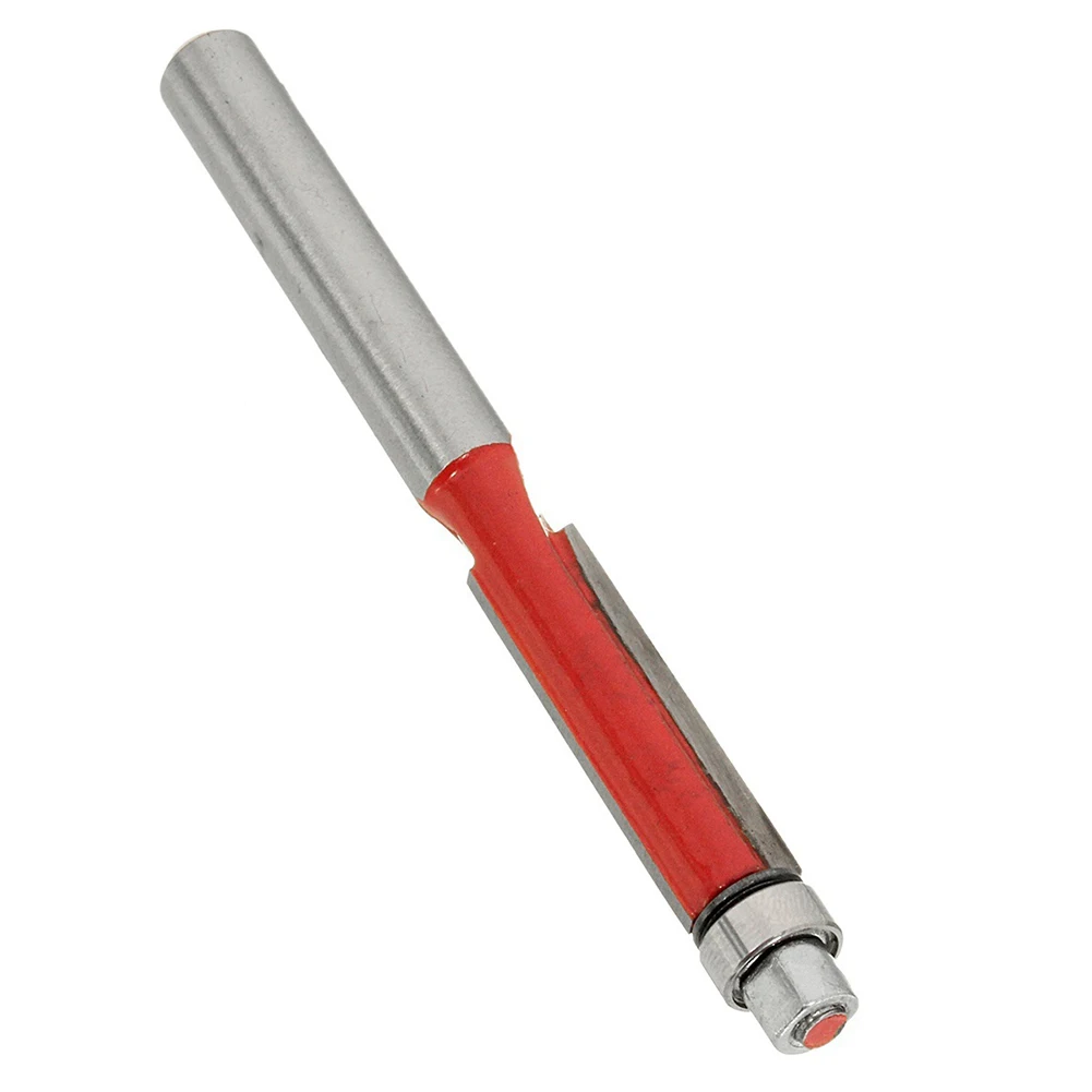 1pc Flush Trim Router Bit Shank Carpentry Flush Trim Bit Carving Woodworking Router Bitmilling cutter for Woodworking Tool 1/4''