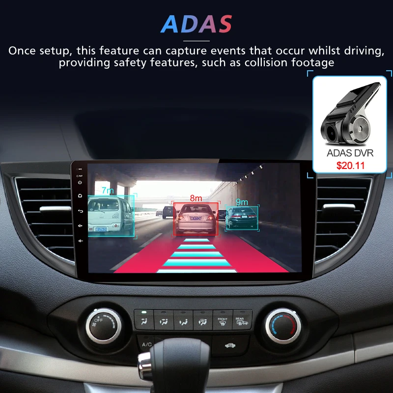 Excellent Junsun V1 2G + 32G Android 9.0 For Honda CR-V CRV 2012 2013 2014 2015 Car Radio Multimedia Video Player Navigation GPS 2 din dvd 4