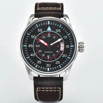 

Corgeut Luxury Brand Seepferdchen Military Mechanical Watch Men Automatic Sport MIYOTA 8215 Leather Mechanical Wrist Watches