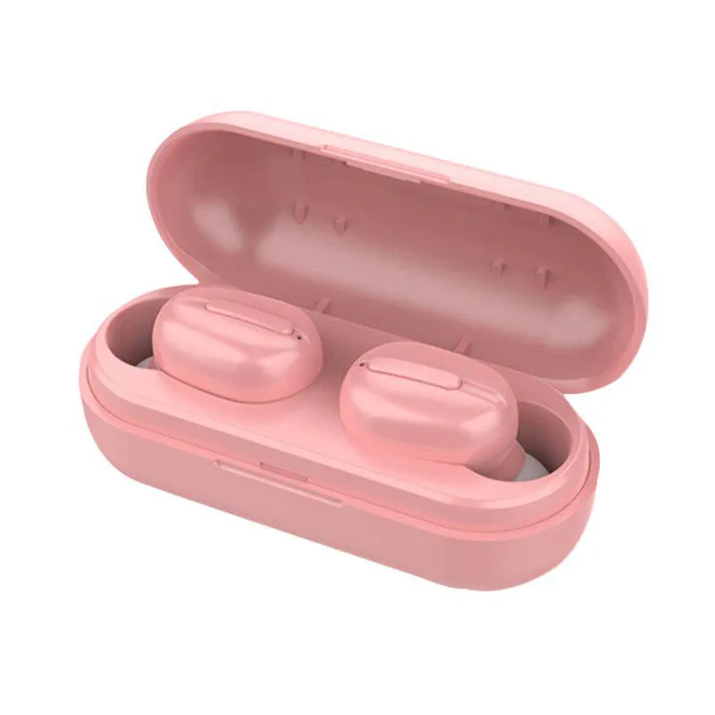 Waterproof TWS Bluetooth Headphones Wireless Earphone with Charging box Mini Sports Binaural Stereo Music Wireless Headset