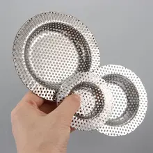 Practical Stainless Steel Full-hole Filter Kitchen Sink Floor Drain Anti-blocking Home Supplies Accessories Tools