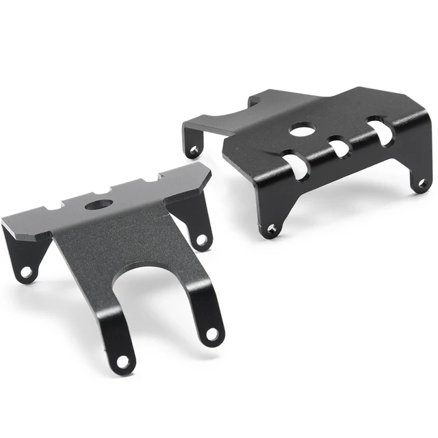 Rainbow Steel Skid Plate Set For Traxxas Rustler 4x4 - 1/10 Scale RC Upgrade Parts
