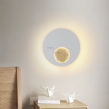 

Nordic LED Wall Lamp Bedside Lamp Mirror Light Living Room Sconces Wall Light Corridor Lighting Light Fixtures Bathroom Fixtures