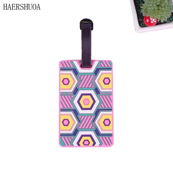 

Luggage Tag Travel Accessories Ladies Silicone Luggage Luggage identification Address Folder Boarding Pass Portable Label Bag