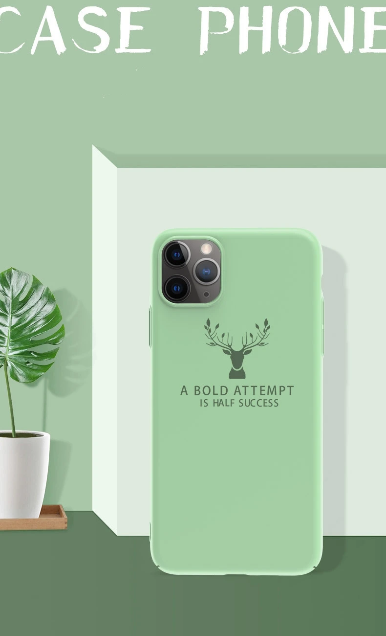 OTMIL для iphone 11 11Pro 11ProMax чехол с лосем мультфильм Лось Рождество для iphone чехол с лосем для iphone ELK чехол с лосем