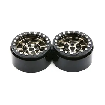 

1Pair/2Pairs Alloy 1.9 CNC Beadlock Wheels Rims CJGLG0014 for 1/10 RC Crawler Axial SCX10 SCX10 II 90046 Traxxas TRX4 D90