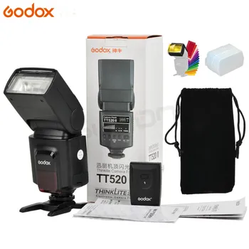 

Godox TT520II Thinklite Camera Flash with Build-in 433MHz Wireless Signal for Canon Nikon Pentax Olympus DSLR Cameras