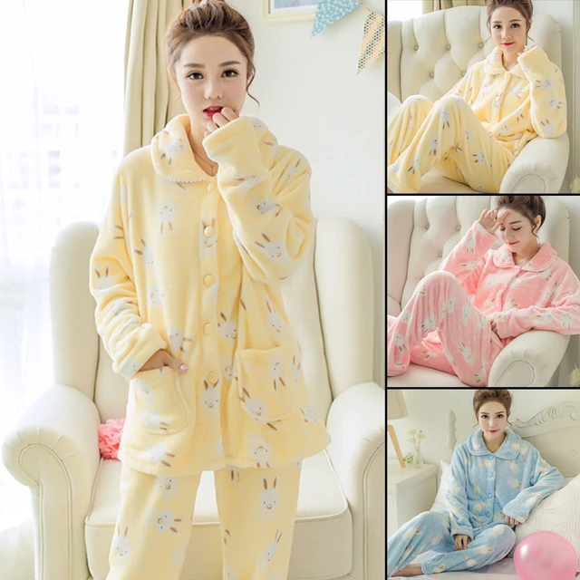 WOMEN'S FLANNEL PAJAMAS