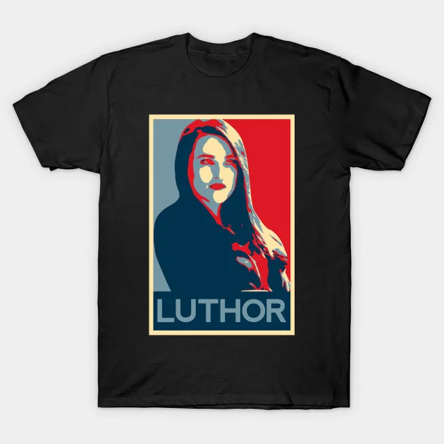 Мужская футболка Lena Luthor Hope постер для женщин и мужчин | одежда