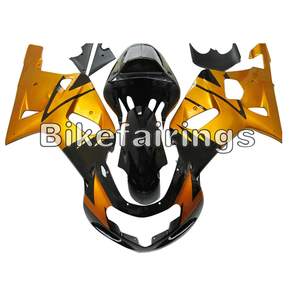 Мотоцикл Обтекатели для Suzuki GSXR600 2000 2001 2002 2003 кузов GSXR750 00 01 02 03 Чехлы K1 00 01 02 03 желтый черный Панель