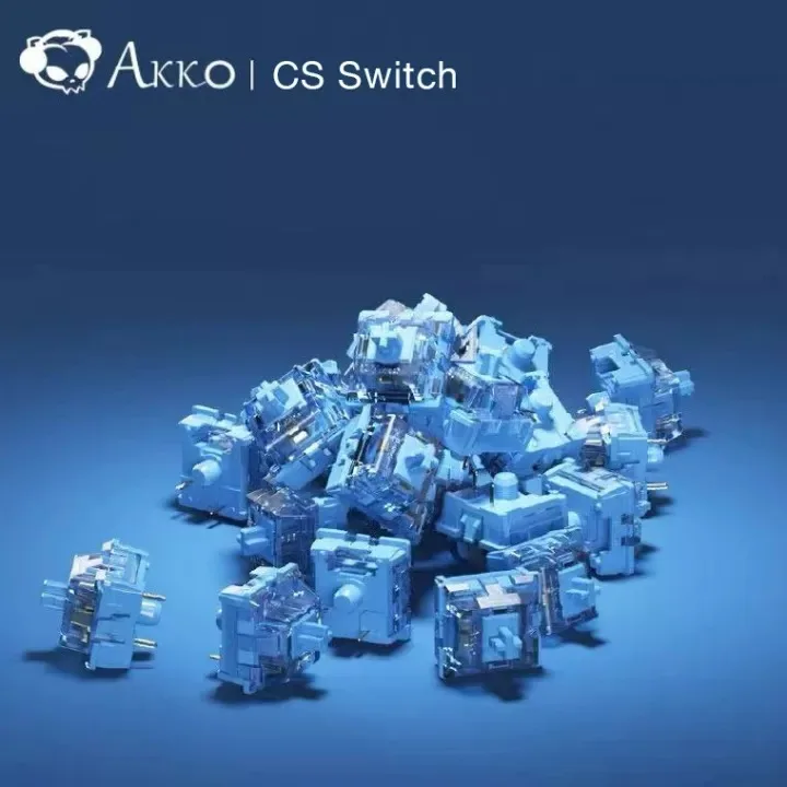 AKKO CS переключатель Океанский синий Красный Зеленый винтажный белый фиолетовый