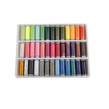 

39 different colors sewing thread 250 yards each as DIY sewing thread kit for hand sewing or machine sewing thread Home Tools