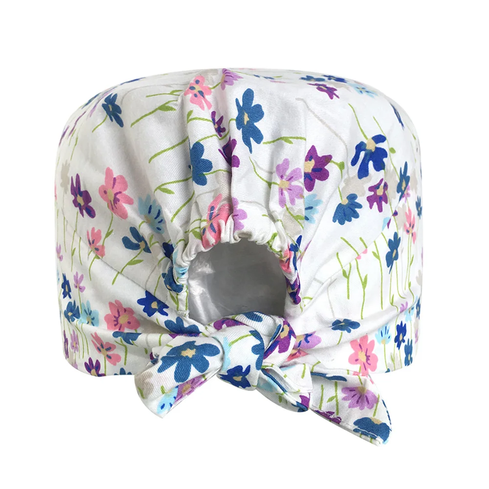 VIAOLI men women medical scrubs pharmacy Work Cap surgery nurse Hat Oral cavity Dental Clinic Pet Veterinary Surgical Cap073