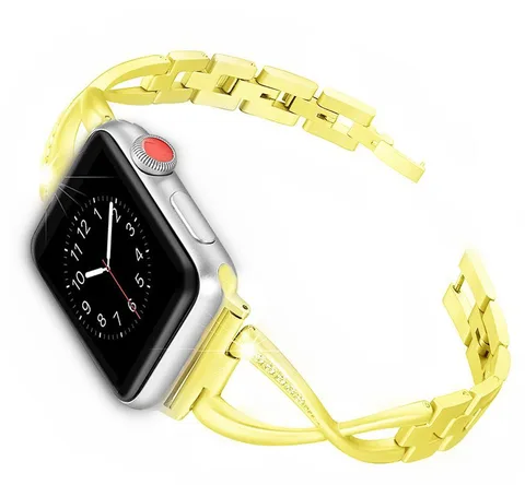 for apple watch 6 SE 4 3 stainless steel for apple watch series 5 40mm band 44mm 38mm 42mm Bracelet wristband Accessories