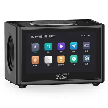 

New Arrival Video Bluetooth Speaker Portable Mini Wireless 3D Subwoofer Home HD Radio Car Computer Speakers Support TF FM USB